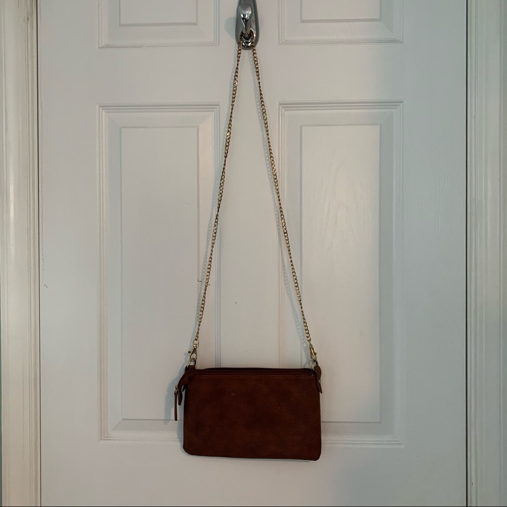 Charming Charlie Brown purse